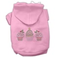 thumbnail image 1 of Christmas Cupcakes Rhinestone Hoodie, 1 of 2