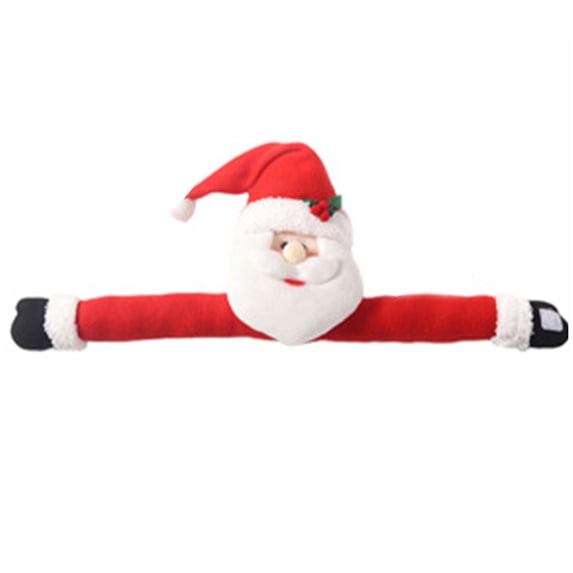 Christmas Curtain Buckle Cute Cartoon Santa Snowman Elk Shape Curtain Tieback For Home Bedroom Office Decoration