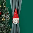 thumbnail image 1 of Christmas Curtain Tiebacks, Faceless Elderly Doll Curtain Rings for Home and Hotel,Bedroom Curtain Doll Buckle, 36cm Length for Various Curtains, Enhanced Holiday Ambiance(Red), 1 of 6