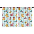 thumbnail image 1 of Christmas Curtains 2 Panels for Kids Bedroom, Window Drapes for Kids Boys Girls Bedroom Curtains Designed To Spark Joy and Creativity, 42x54in(106x137cm), Christmas Decoration, 1 of 3