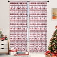 thumbnail image 1 of Christmas Curtains for Bedroom Christmas Boho Room Darkening Velvet Drapes Christmas Tree and Deer Design Window Curtain Panels for Living Room Decor, W52 x L84 inches, 2 Panels, 1 of 6