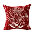 Christmas Cushion Cover, Indoor Christmas Decor, Christmas Pillow