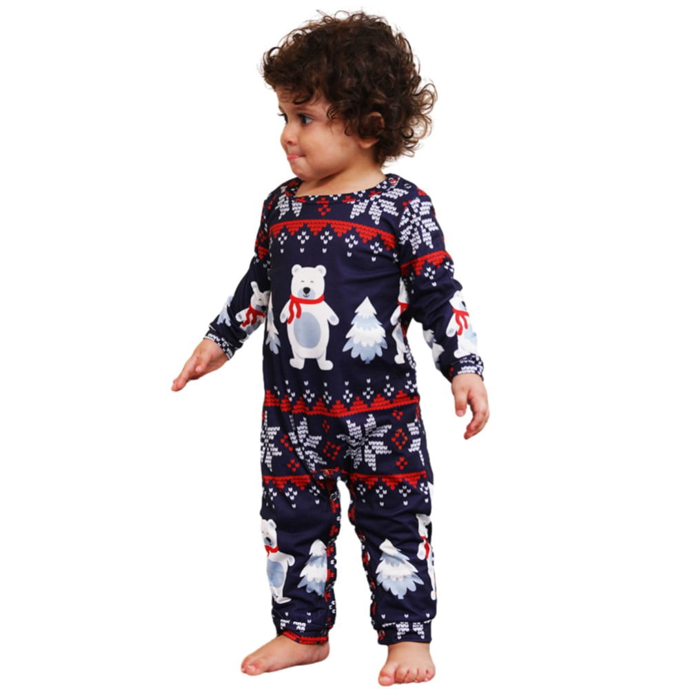Bear Print Pajamas WIT0215 main image 0