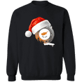 thumbnail image 1 of Christmas Cyprus Flag With Santa Hat Cypriot Root Proud Souvenir Crewneck Pullover Sweatshirt, 1 of 3