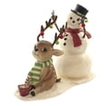 thumbnail image 1 of Christmas Deck The Halls Polyresin Snowman Reindeer Candy Canes Td8545, 1 of 2