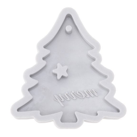 Supvox Cake Shape Mold Silicone for Baking Nonstick Christmas Design 1Pack