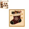 thumbnail image 1 of Christmas DIY Bead Art Kit with Frames, Santa Reindeer Tree Pearl Bead Painting Craft Set, Holiday DIY Art Craft for Kids Adults Home Table Wall Decor B, 1 of 6