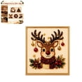 thumbnail image 1 of Christmas DIY Bead Art Kit with Frames, Santa Reindeer Tree Pearl Bead Painting Craft Set, Holiday DIY Art Craft for Kids Adults Home Table Wall Decor D, 1 of 6