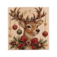thumbnail image 1 of Christmas DIY Craft Kit Decoration Set, pearl art diy kit Holiday Handmade Ornament Project, Pearl Painting for Adults Creative Christmas Home Decor Gift, 1 of 5
