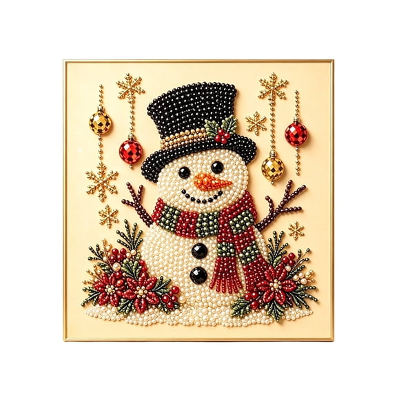 Christmas DIY Decoration Kit, Holiday Craft Kit for Adults, Creative Handmade Christmas Decor Project, Seasonal Craft Activity Set for Home Display, Festive DIY Hobby and Holiday Gift Idea