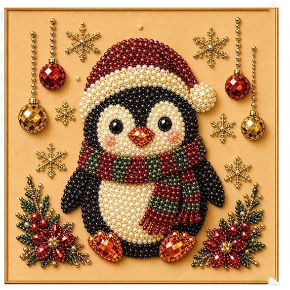 Christmas DIY Decoration Kit, Holiday Craft Set for Home Party Decor, Creative Handmade Project Supplies for Seasonal Display and Festive Home Decorations