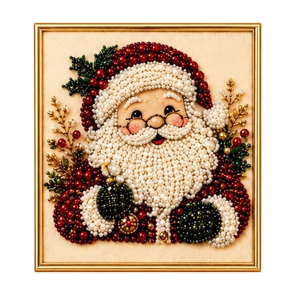 Christmas DIY Decorations Kit Santa Claus Design Home Holiday Party Indoor Outdoor Festive Decor Creative Craft for Adults
