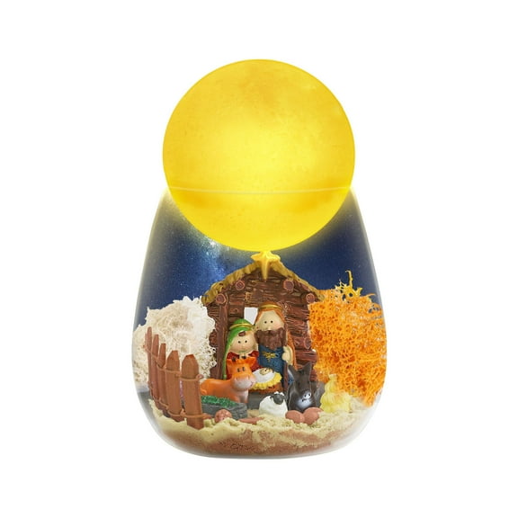 Christmas DIY Mini Landscaping Kit for Kids – Holiday Craft Set with Moonlight Lamp, Christmas Tree & Snowman, Creative Microlandscape Gift for Boys & Girls