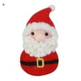 thumbnail image 1 of Christmas DIY Needle Felting Kit - Santa Claus, Christmas Tree, Snowman Craft - Wool Felt Poke Handmade Gift Set, 1 of 8