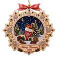 thumbnail image 1 of Christmas DIY Pearl Diamond Painting Hanging Ornament, Christmas Stockings 2D Diamond Art Wall Door Hanger Craft Kit for Xmas Home Decor, 1 of 4
