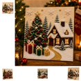thumbnail image 1 of Christmas DIY Pearl Painting Kit 30x30cm, Santa Winter Village Gem Art Set, Handmade Wall Decor Craft Supplies for Holiday Home Decoration & Gift, 1 of 4