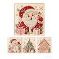 thumbnail image 1 of Christmas DIY Pearl Painting Set, 7.87inch Pearl Diamond Art Diy Kits DIY Pearl Painting Kit,Ideal As A Handmade Holiday Gifts - (Santa), 1 of 5
