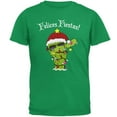 thumbnail image 1 of Christmas Dabbing Cactus Felices Fiestas Happy Holidays Mens T Shirt Irish Green SM, 1 of 1