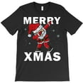 thumbnail image 1 of Christmas Dabbing St. Nick Funny Funny Sweater Holiday Dance Graphic T-Shirt G2642, Up to 5XL, 1 of 2