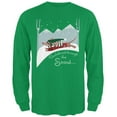 thumbnail image 1 of Christmas Dachshund Dashing Through the Snow Mens Long Sleeve T Shirt, 1 of 1