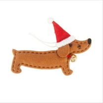 Christmas Dachshund Dog Ornament Dog lover Gift No 3D Christmas Tree Decoration Indoor Outdoor Christmas Hanging Decoration