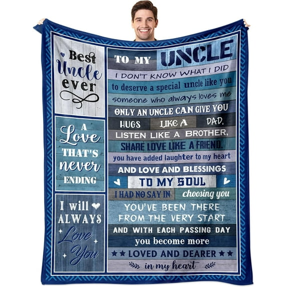 Christmas Dad Gifts from Daughter Son, Xmas Gifts for Dad from Daughter Son, Best Dad Ever Gifts, Dad Birthday Gifts from Daughter, Birthday Gifts for Father from Daughter Blanket 60x50 Inch