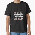 thumbnail image 1 of Christmas Dalmatian Design Cute Holiday Dog Lover Gift Art Unisex T-Shirt, for men & women, up to size 5XL, 1 of 2