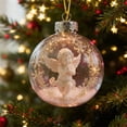 thumbnail image 1 of Christmas Dance Party Decorations, Wuztai 2D Christmas Ornaments Pendants Festive Ball Decor, Lightweight Hanging Decor for Holiday Party Tree Mantel, 1 of 4