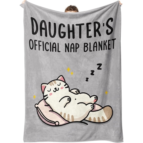 Christmas Daughter Gifts from Mom Dad, Gifts for Daughter Blanket, Idea Daughters Birthday Gift, Present Ideas for Graduation, Wedding, Mothers Day