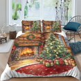 Christmas Day Comforter Covers Bedding Set 3D Printed Duvet Cover Quilt
