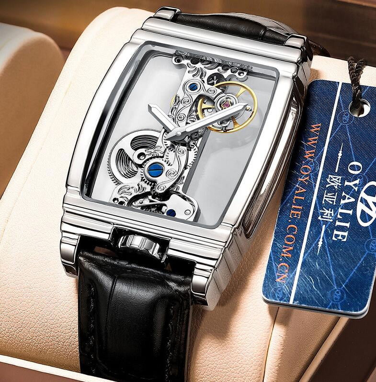 Luxury Mens Transparent Tourbillon Skeleton Watch Kuwait Ubuy