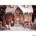 thumbnail image 1 of Christmas Day Photography Backdrops Magic Xmas Eve Happy New Year Creath Fireplace Studio Background Props JD-13, 1 of 5
