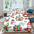 Christmas Day Quilt Cover Bedding Set 3D Printed Duvet Cover Comforter
