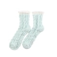 thumbnail image 1 of Christmas Day Wool Socks for Women Fall Fashion Ankle Warm Slipper Thermal Fluffy Socks Light Green, 1 of 7