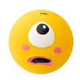 Christmas Deal Squeaky Dog Toys Big Eyes Bouncy Dog Flat Funny Dog Toy