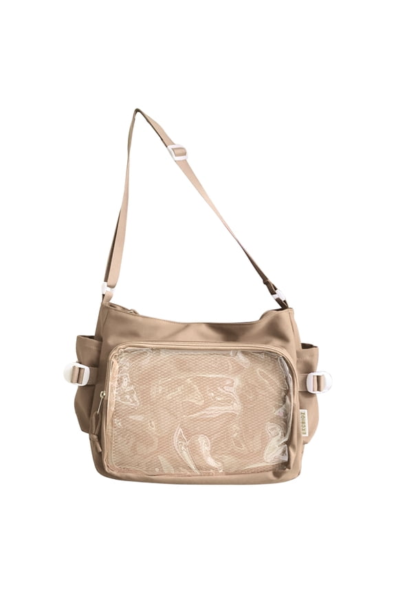 Women Ita Bag Fashion Shoulder Bag Stylish Crossbody Bag Chic Hobo Bag Fashion Bag (Khaki)