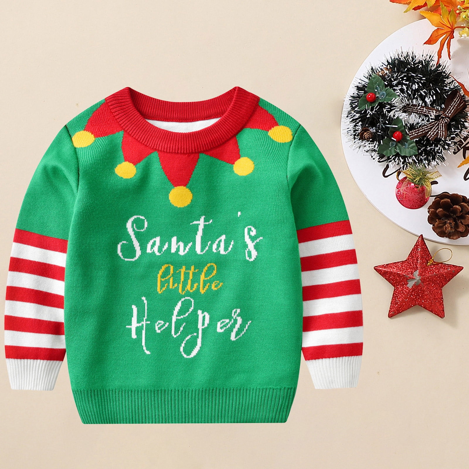 Christmas Deals 2023! 12 Months5 Years Kids Ugly Christmas Sweaters