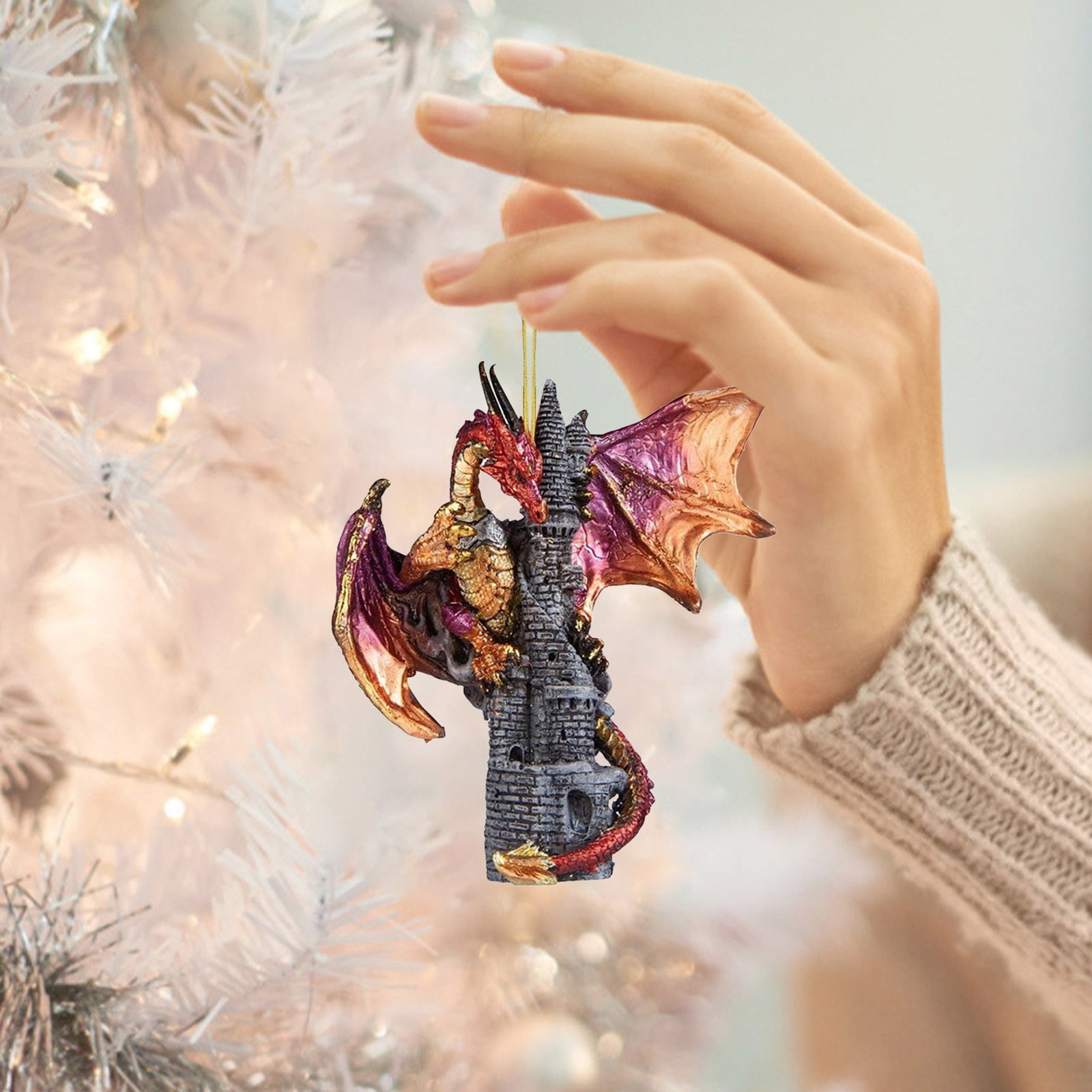 Christmas Deals 2024 Hangs,Limited Edition Holiday Dragon Ornaments