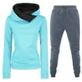 thumbnail image 1 of Christmas! Ohufall 2 Piece Outfits for Women,Fall Winter Outfits Sports Tracksuits Long Sleeve Pullover Hoodies Pants Suit,Sweatshirt for Women, 1 of 3