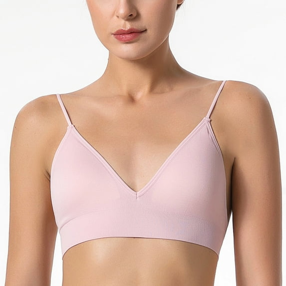 Christmas! Ohufall Sports Bras for Women, Comfort Oman Bras With String Quick Dry Shockproof Running Fitness Underwear