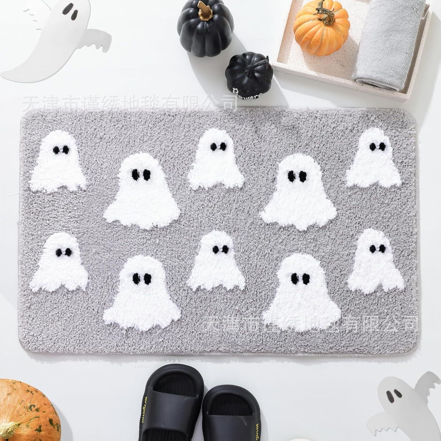 Christmas Deals ,Carpet,Halloween Bath Mat Cute Home Decor Bathroom