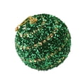 thumbnail image 1 of Christmas Deals Clearance Bigersell Christmas Decorations Ball New Christmas Sticking Drill Glitter Baubles Ball Christmas Tree Ornament Pendant Christmas Decorations 8CM Green, 1 of 3