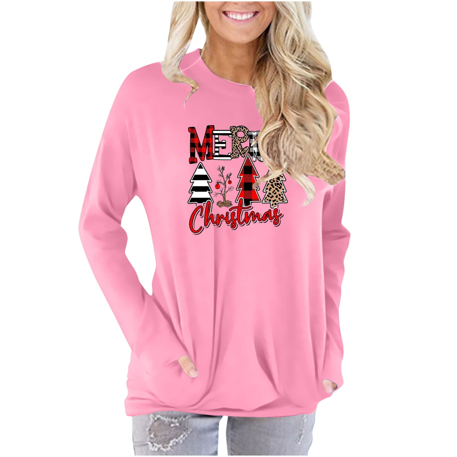 Honey Bee Tees Merry & Bright Hooded Sweatshirt