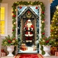 thumbnail image 1 of Christmas YZEGDCH Fall Door Cover, Christmas Door Banner, Xmas Hanging Banner Background for Home Holiday Christmas Decoration, Gifts for Family Friends, 1 of 6