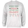 thumbnail image 1 of Christmas Deck the Halls Not Your In-Laws Mens Sweatshirt White 2XL, 1 of 1
