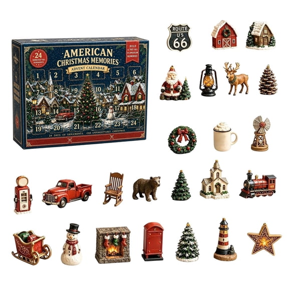 Christmas Decor With 24 Pcs 2D Acrylic Hanging Ornament Blind Box for Adults & Beginners DIY Craft Holiday Wall Decor Very Delightful Festive Gift Set for Hobbyist Home Decoration