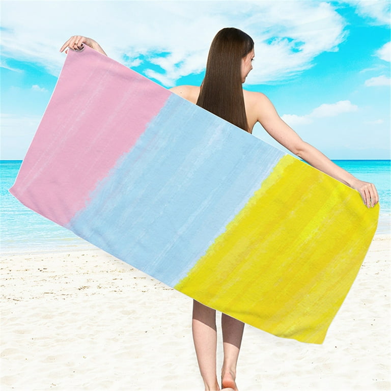 Wiueurtly Graduation Towels Washcloths Beach Towel For Girls Gifts Personalized Towels Kids Microfiber Bulk Extra Large Oversized Clearances Thin