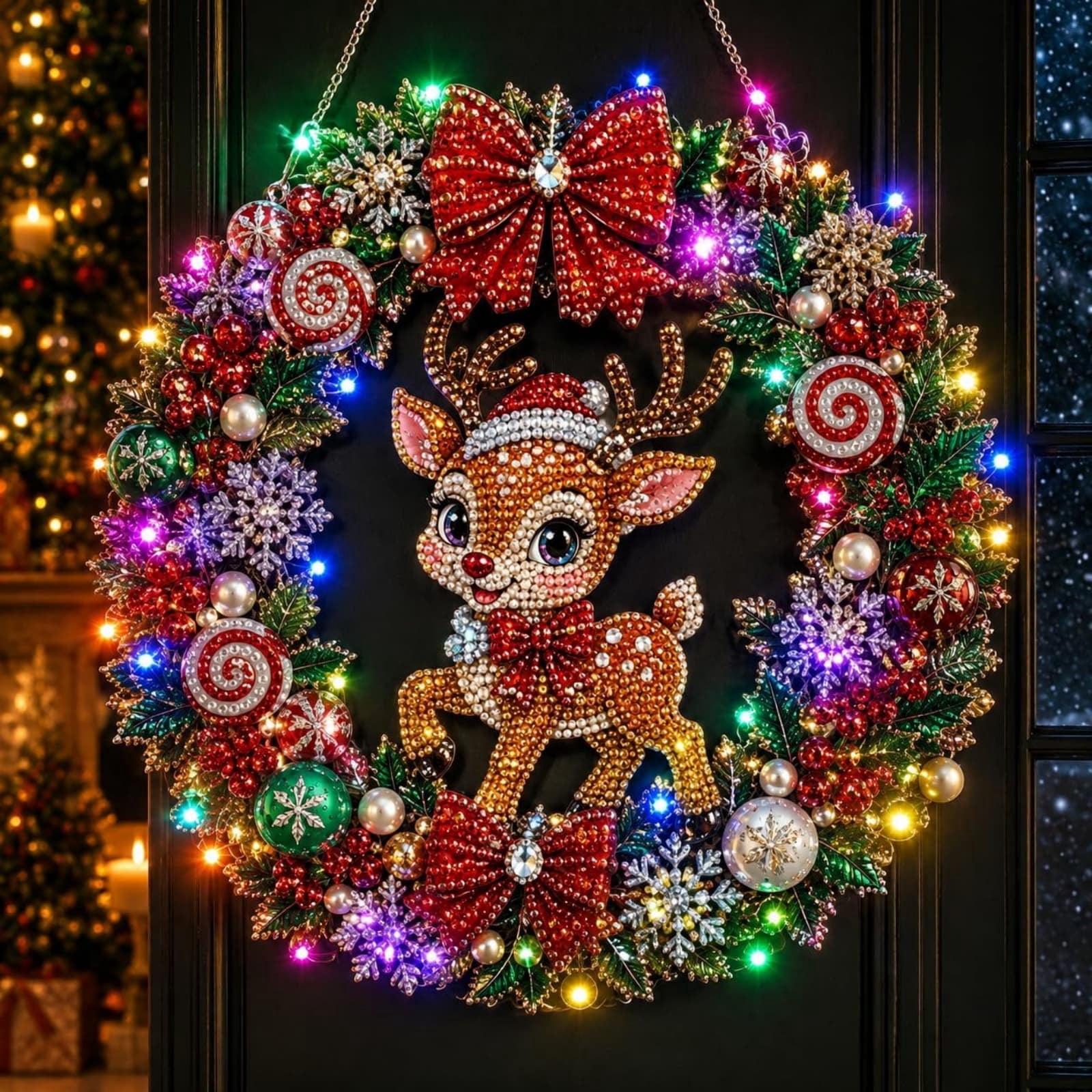 String Candy Kit Christmas Decor, Christmas Decorations Clearance, Christmas Pearl ...
