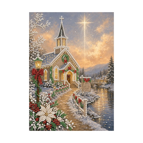 Christmas Decor, Festive Easy Care Seasonal for Home Party Holiday