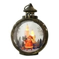 Christmas Decor Gift Desktop Dress up Mini Vintage Outdoor Candle